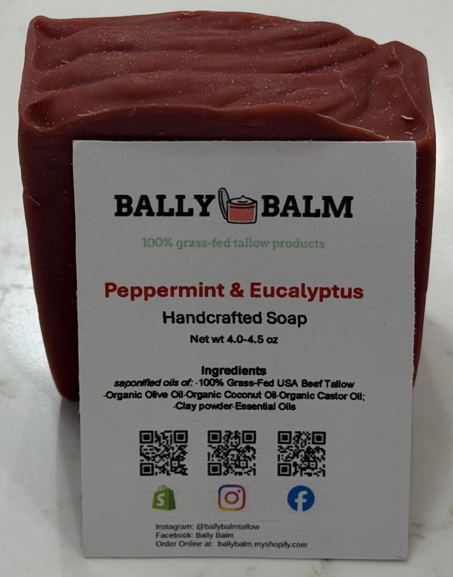 Soap Bar - Peppermint & Eucalyptus