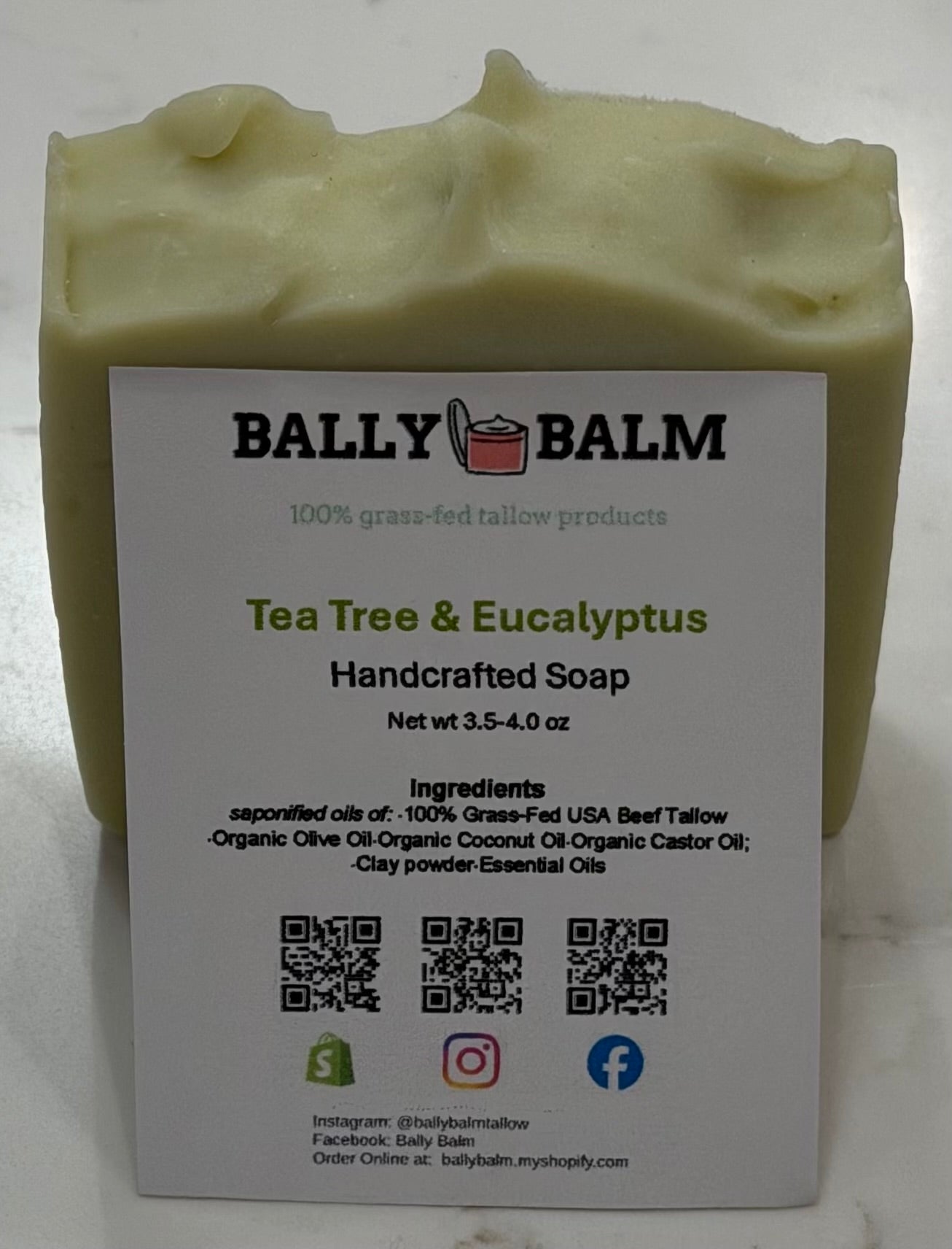 Soap Bar - Tea Tree & Eucalyptus