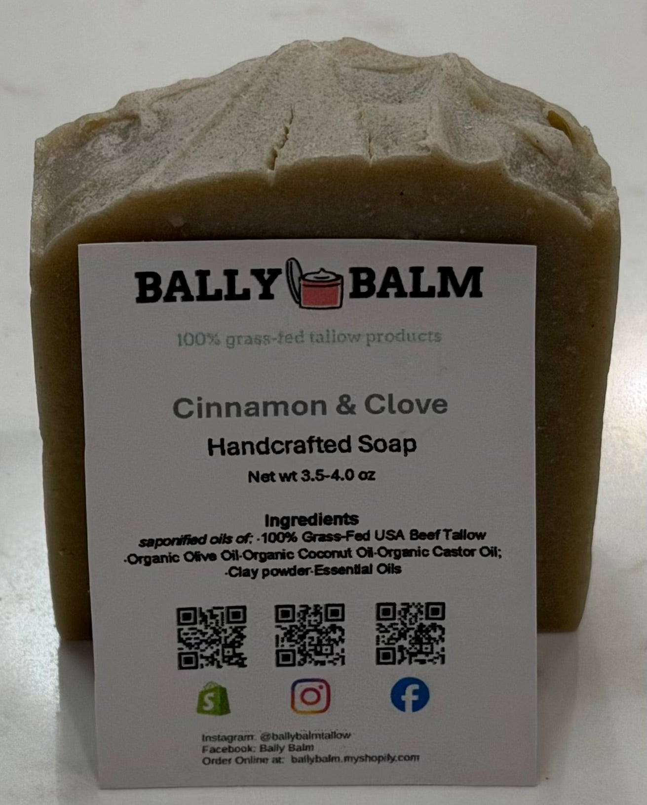 Soap Bar - Cinnamon & Clove