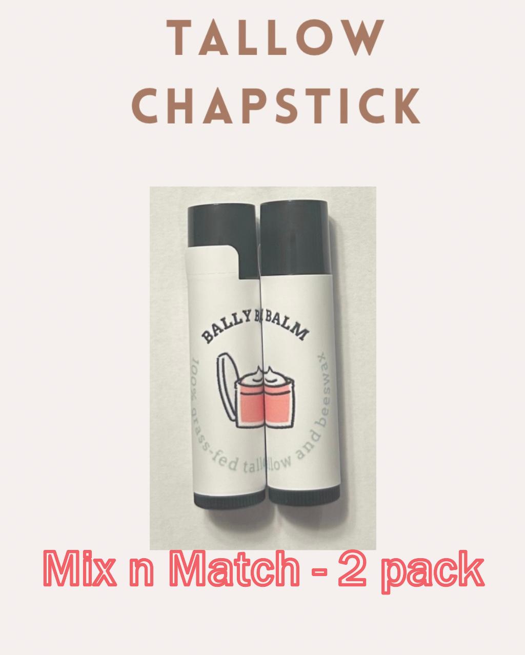 Tallow Chapstick - 2-pack