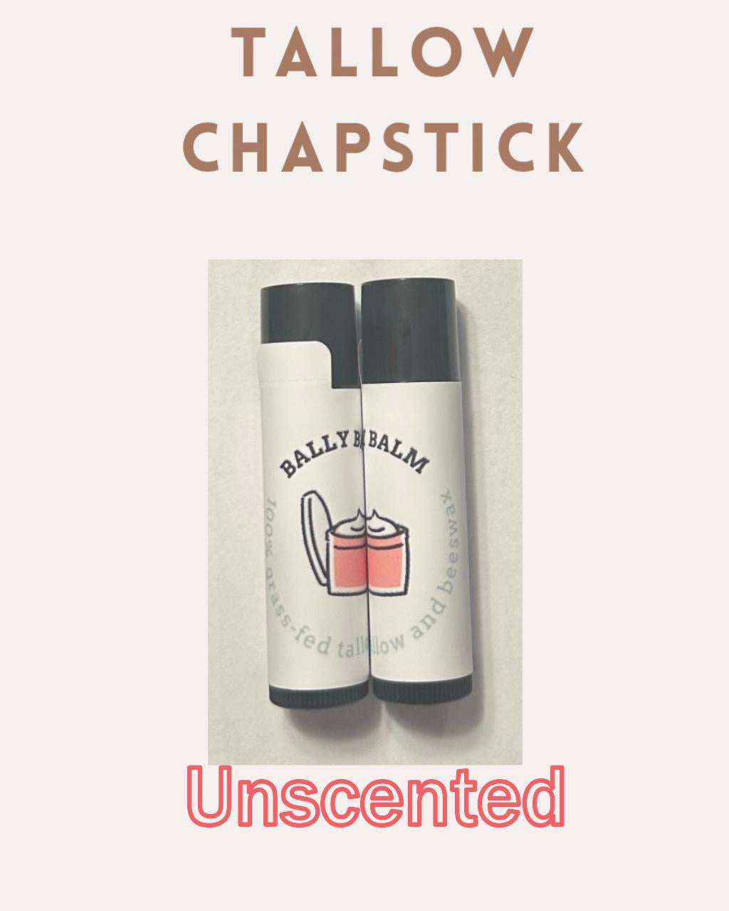 Tallow Chapstick - Unscented