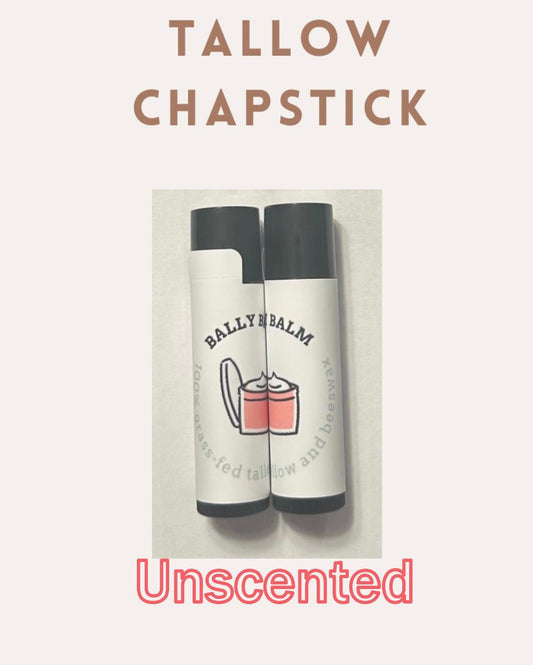 Tallow Chapstick - Unscented
